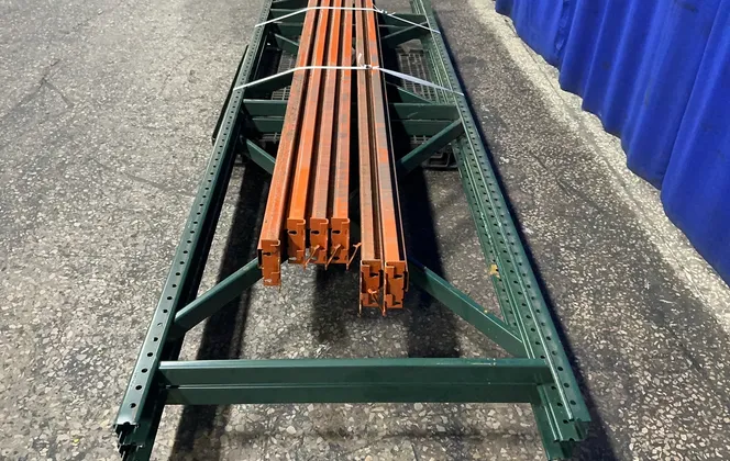 42” W X 168” H Pallet Racking