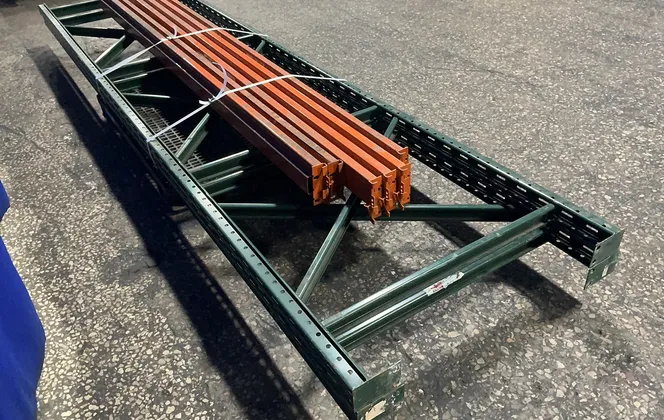 42” W X 168” H Pallet Racking