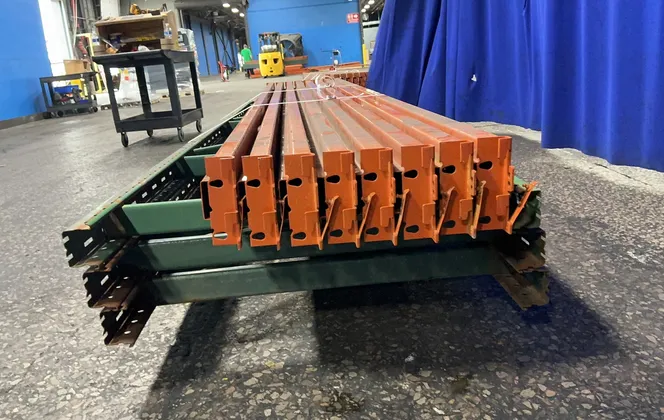 36” W X 120” H Pallet Racking
