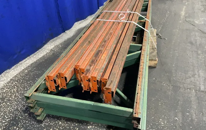 36” W X 131” H Pallet Racking