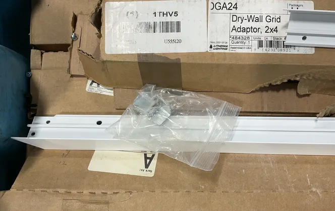 Lithonia Lighting 2’ X 4’ Dry-wall Grid Adaptor - Dga24