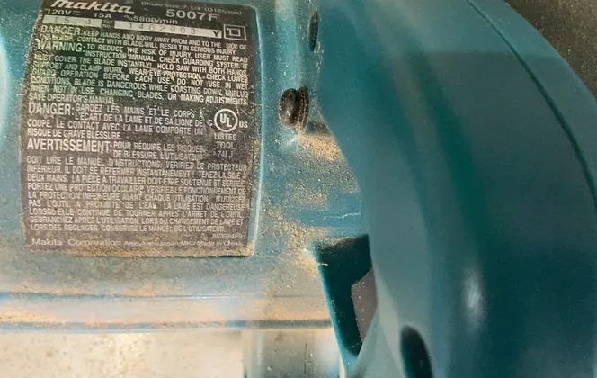 Makita 7.25” Blade, 17”x77” Track Panel Saw - 5007f