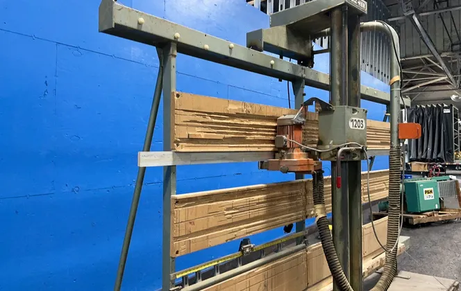 Holzer 75”x128” Vertical Panel Saw - 1203