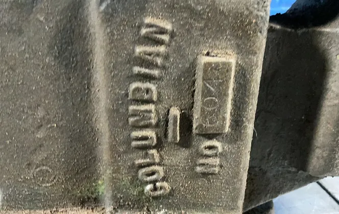 Columbian Vise Mfg. 4” X 11.5” Vise - 604