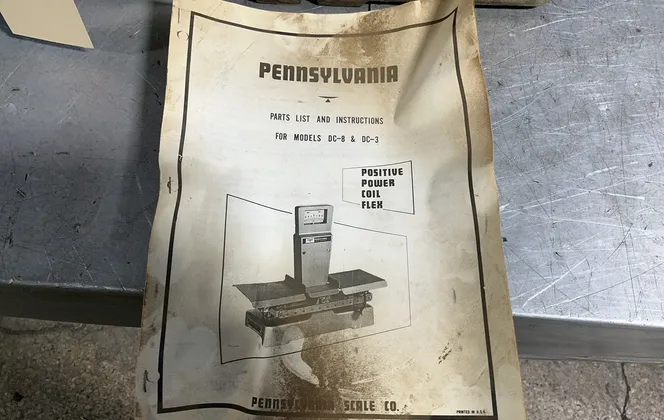 Pennsylvania 5 Lbs Over Under Scale - Dc-8-s