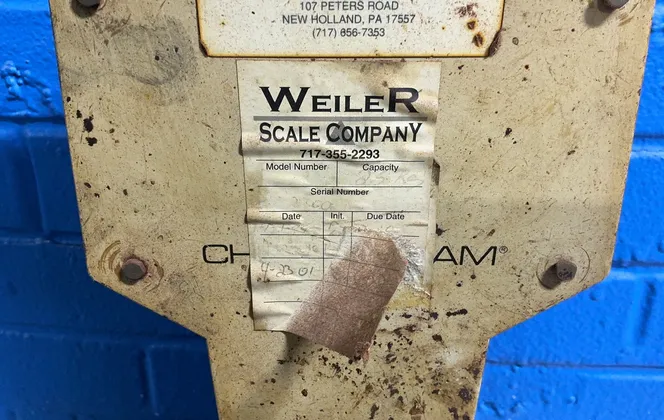 Weiler Scale Company 2.5 Kg Over Under Scale - 8801