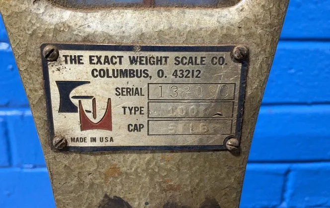 The Exact Weight Scale Scale Co. 5 Lbs Over Under Scale - 100