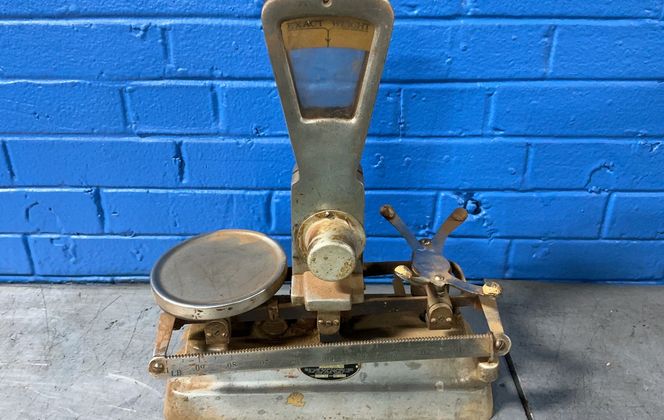 The Exact Weight Scale Scale Co. 1 Lb Over Under Scale - 42