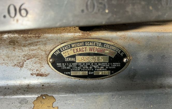 The Exact Weight Scale Scale Co. 1 Lb Over Under Scale - 42