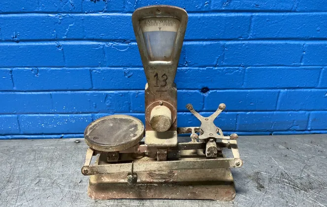 The Exact Weight Scale Scale Co. 1 Lb Over Under Scale - 42