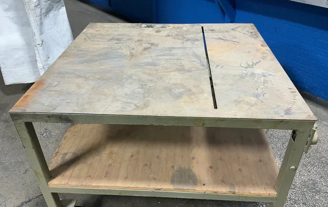 2 @ 46” X 48” Work Bench