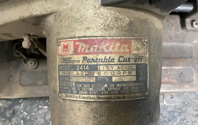 Makita 355 Mm Portable Cut-off - 2414
