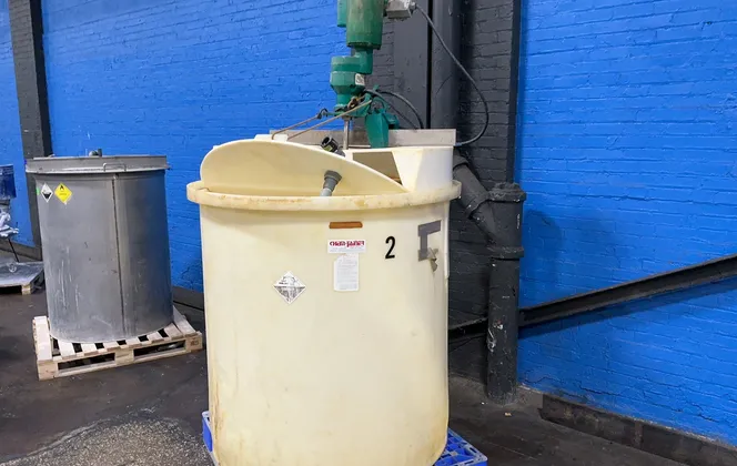 Chemtainer ~345 Plastic Tank