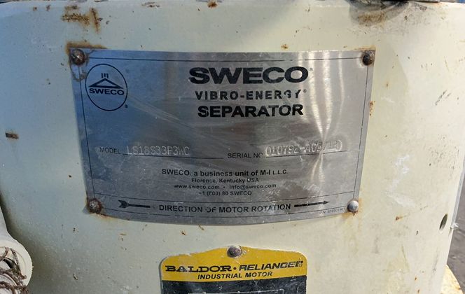 Sweco Separator - Ls18s33p3wc
