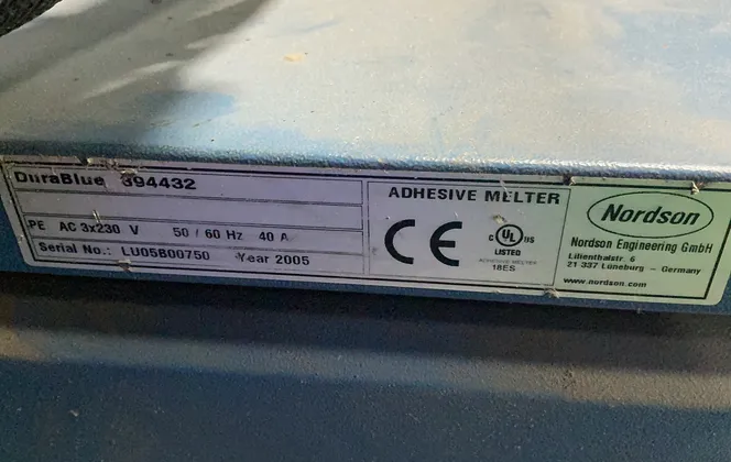 Nordson Durablue Adhesive Melter - Durablue 25 / 894432