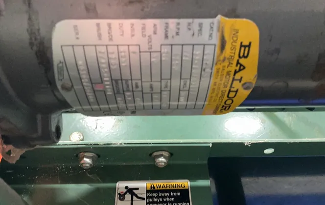 Roach Conveyors 30” X 112” Belt Conveyor