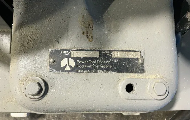 Rockwell International 6” W Belt, 7.5”x14.75” Table Belt Sander - 31-520