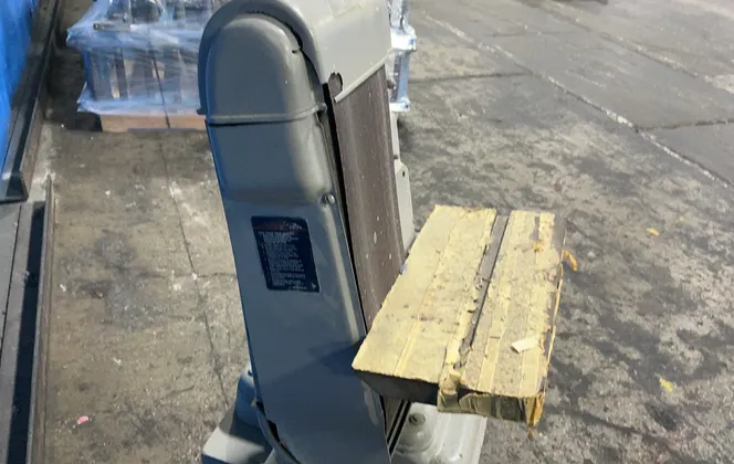 Rockwell International 6” W Belt, 7.5”x14.75” Table Belt Sander - 31-520