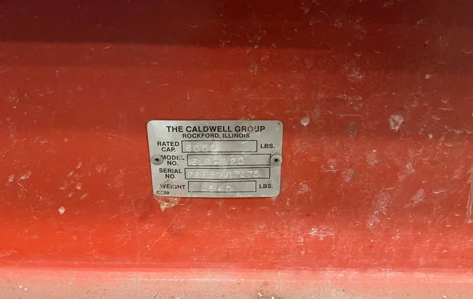 Caldwell Group 6000 Lbs Die Flipper - 6ls-120