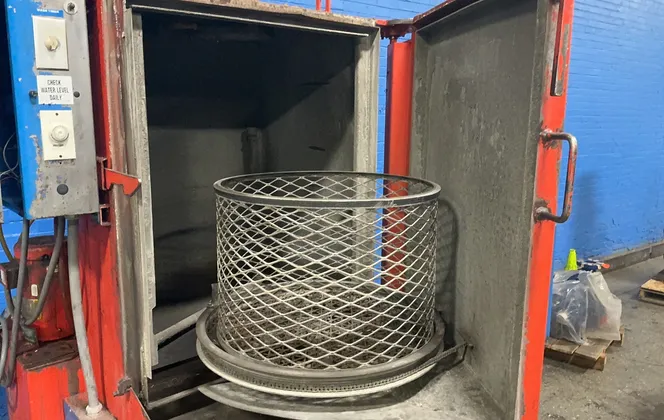 Alkota Cleaning Systems 26” Dia. X 32” Height Rotary Parts Washer - 112