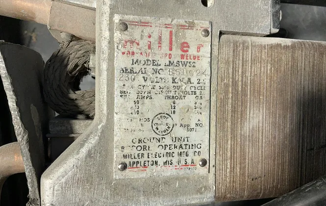 Miller 25 Kva Spot Welder - Lmsw52