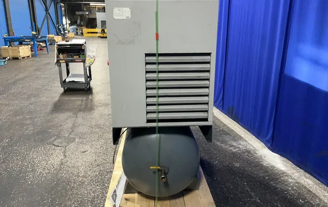 Atlas Copco 25 Hp Air Compressor - Ga18ff A 125 Fm