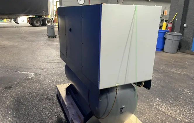Atlas Copco 25 Hp Air Compressor - Ga18ff A 125 Fm