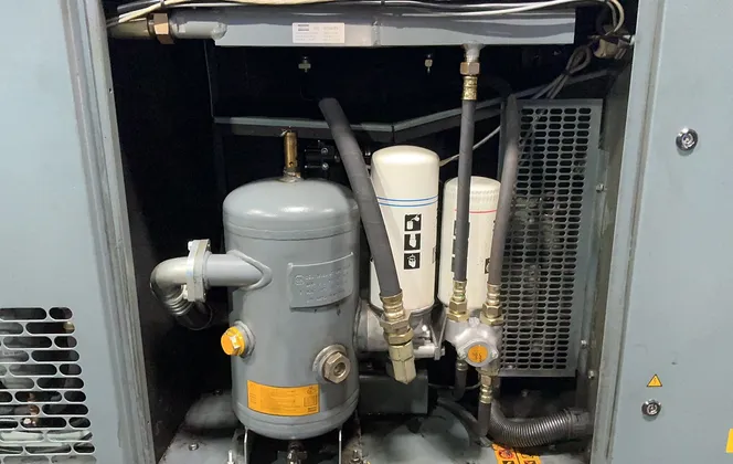 Atlas Copco 25 Hp Air Compressor - Ga18ff A 125 Fm