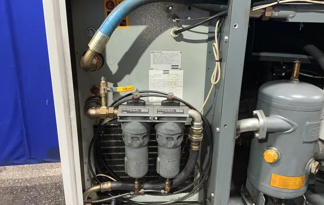 Atlas Copco 25 Hp Air Compressor - Ga18ff A 125 Fm
