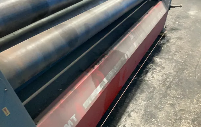 Jmt 6 Mm Plate Bending Rolls - Jmt Hrb-4 2506