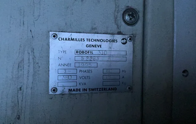 Charmilles Technologies 19.5”x28.5” Edm - Robofil 310