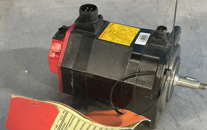 Fanuc 11 Amps A8/400 Is Ac Servo Motor - A06b-0235-b605