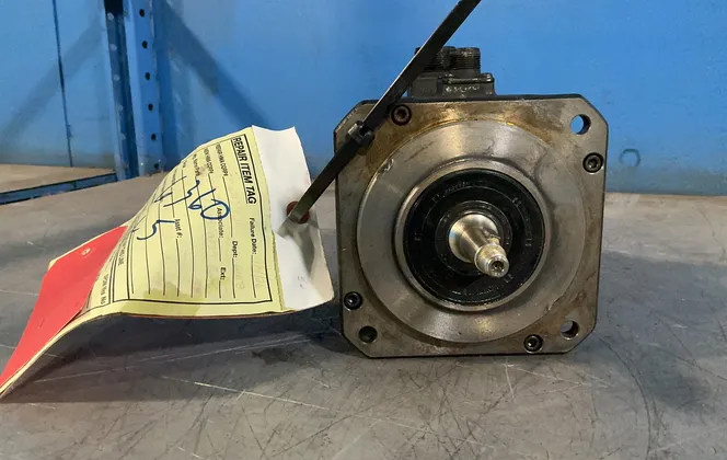 Fanuc 11 Amps A8/400 Is Ac Servo Motor - A06b-0235-b605