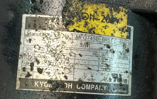 Kyokutoh Tip Dresser - Mfg745d-6rs1.0-4ru