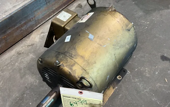 Baldor 7hp 1760rpm20/10a Super-e Industrial Motor - Em3311t