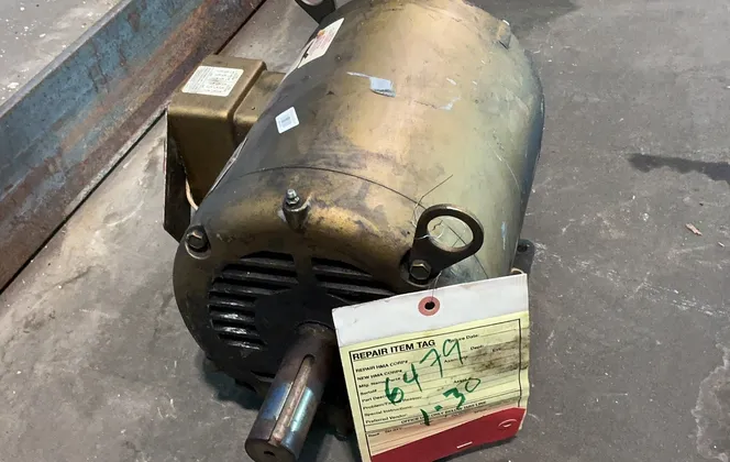 Baldor 7hp 1760rpm20/10a Super-e Industrial Motor - Em3311t