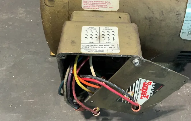 Baldor 7hp 1760rpm20/10a Super-e Industrial Motor - Em3311t