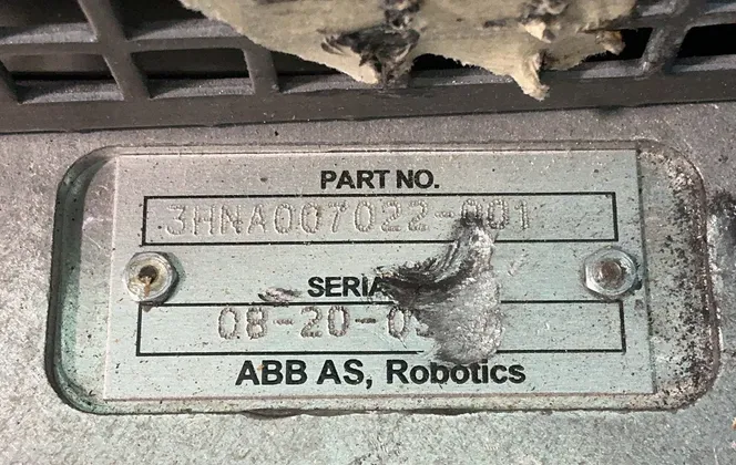 Abb Robotic Valve Controller - 3hna007022-001