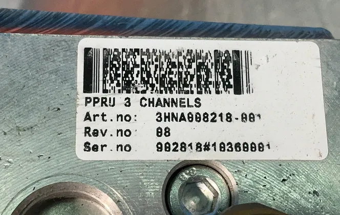 Abb Robotic Valve Controller - 3hna007022-001