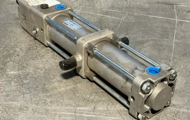Smc 145psi Max Pneumatic Tie Rod Cylinder - Cdna2t50-200-d