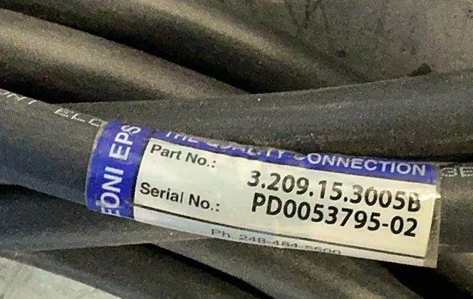 Leoni Eps Primary Cable Assembly. - 3.209.15.3005b