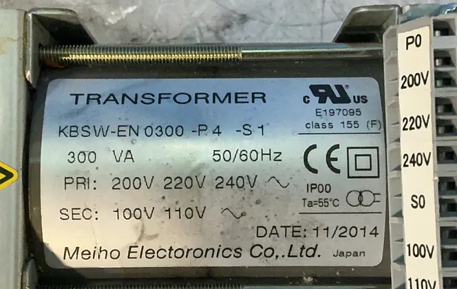 Meiho Transformer - Kbsw-en0300-p4-s1