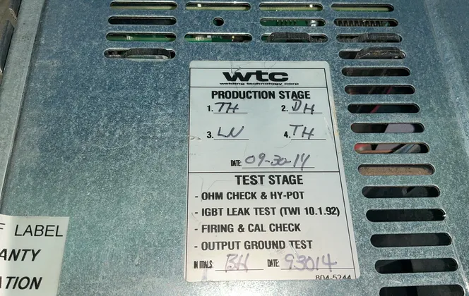 Wtc Welding Control Unit - 902-1502r