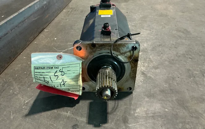 Fanuc 17 Amps Am30/3000 Ac Server Motor - A06b-0166-b675#0016