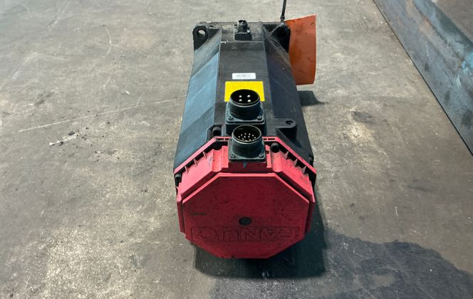 Fanuc 17 Amps Am30/3000 Ac Server Motor - A06b-0166-b675#0016