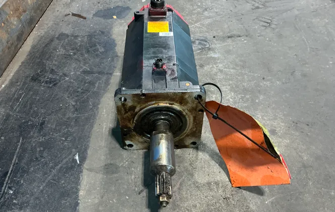 Fanuc 17 Amps Am30/3000 Ac Server Motor - A06b-0166-b675#0016