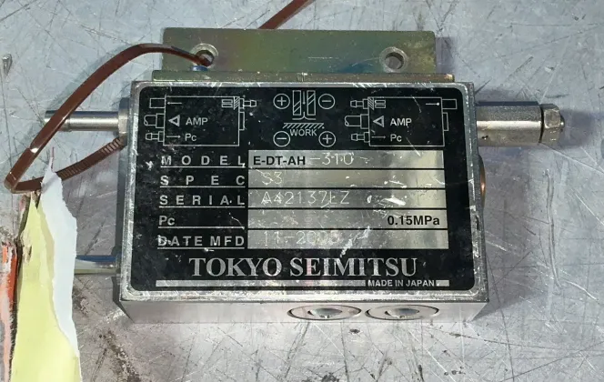 Tokyo Seimitsu / Tosei Air Compensators - E-dt-ah-310