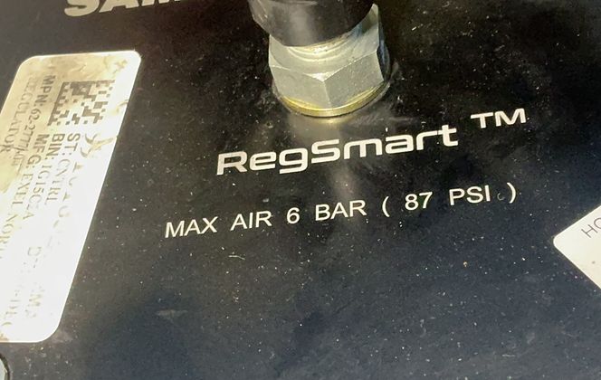 Sames Kremlin 6bar Regsmart Air Regulator Assembly - 62-2777-04