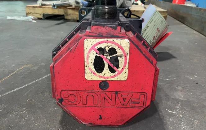 Fanuc 17 Amps Am30/3000 Servo Motor - A06b-0166-b675#0016