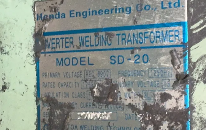 Toa Inverter Welding Transformer - Sd-20